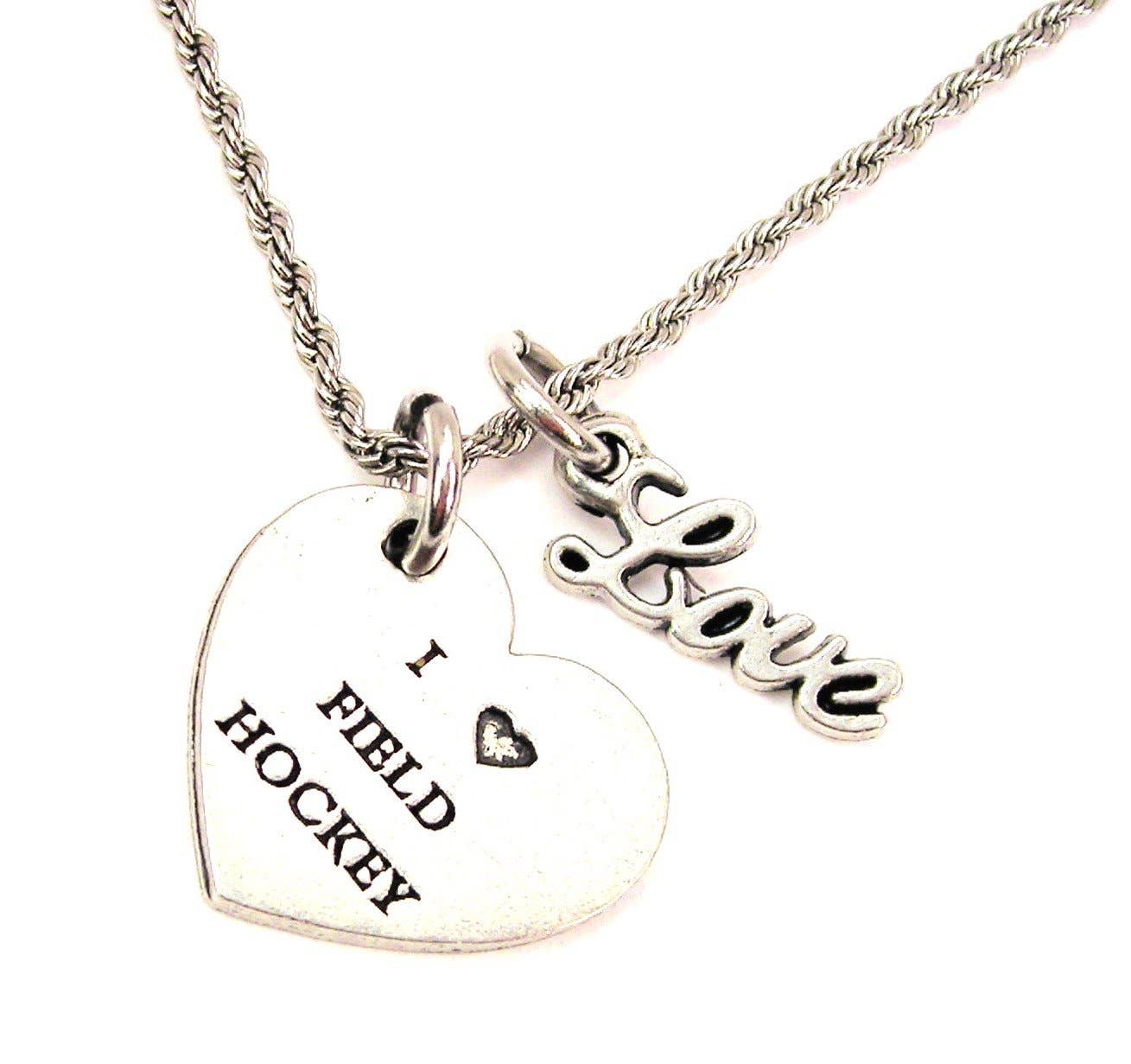 ChubbyChicoCharms Meow Paw Print Stainless Steel Rope Chain Cursive Love Necklace 